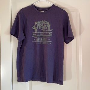 Purple Vintage Graphics Primal Vinyl Top Size M